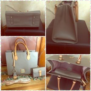Dooney & Bourke Smooth Leather Janine Tote